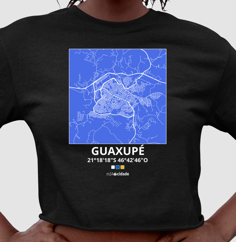 Mapa de Guaxupé