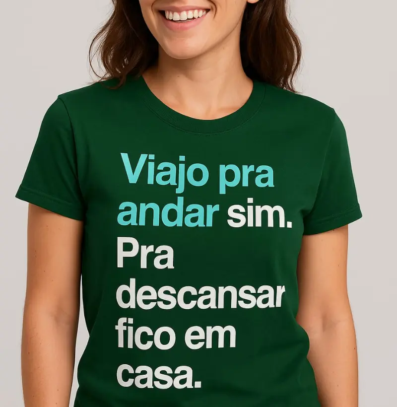 Viajo pra andar sim