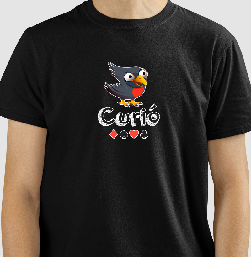 Camiseta personalizada Curió Poker