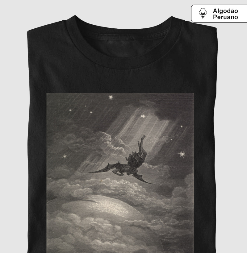 Camiseta O Orgulho Precede a Queda