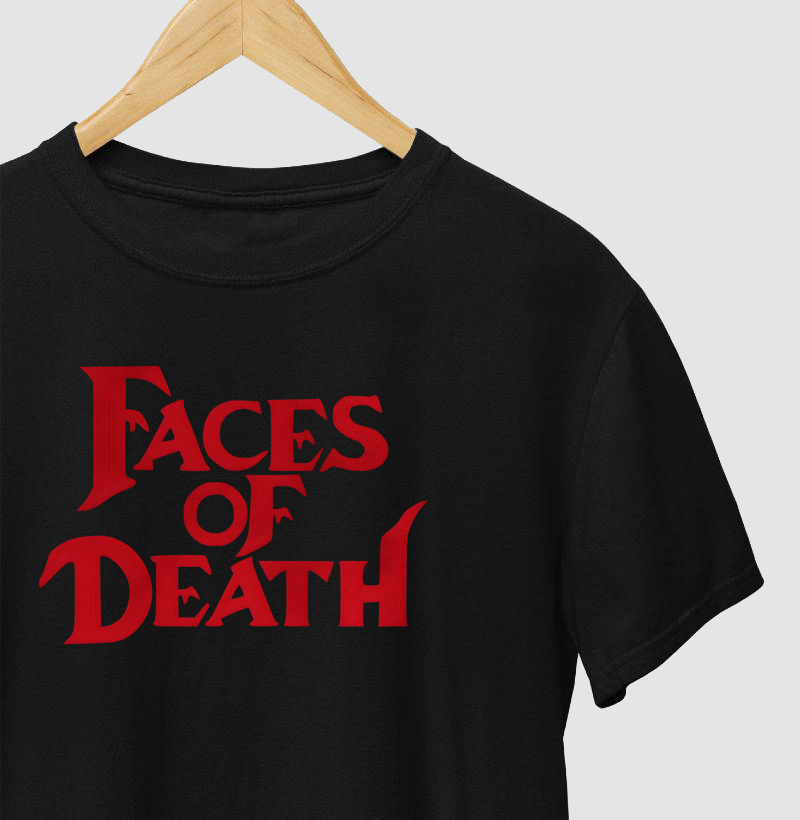 Camiseta Faces of Death Logo 1978