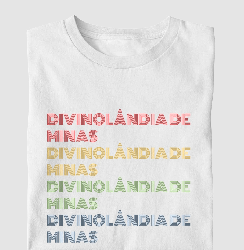Divinolândia de Minas Letreiro Retrô