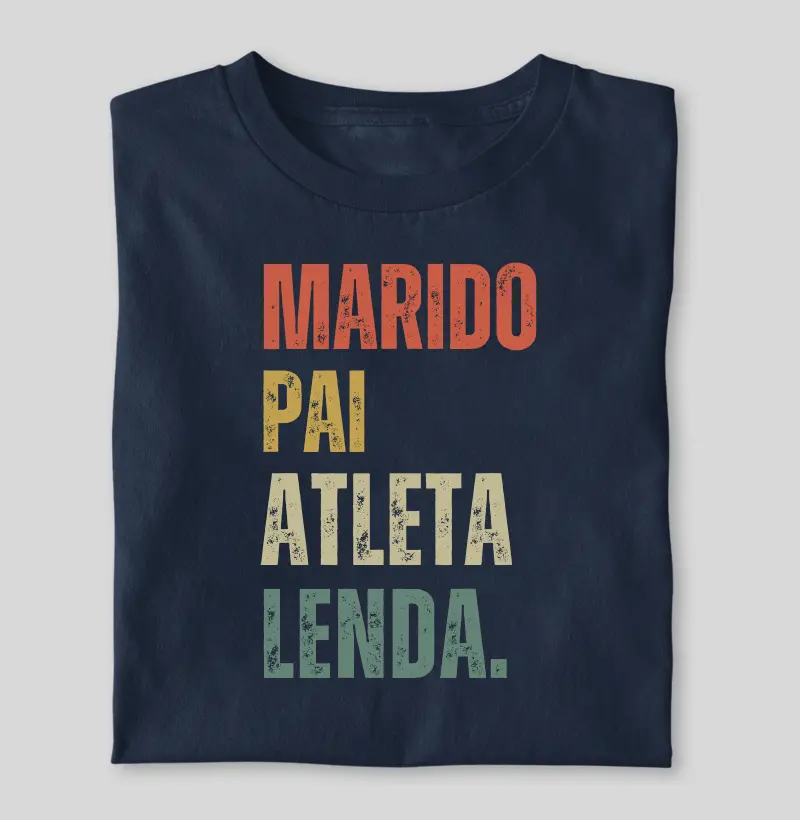 Marido, pai, atleta, lenda