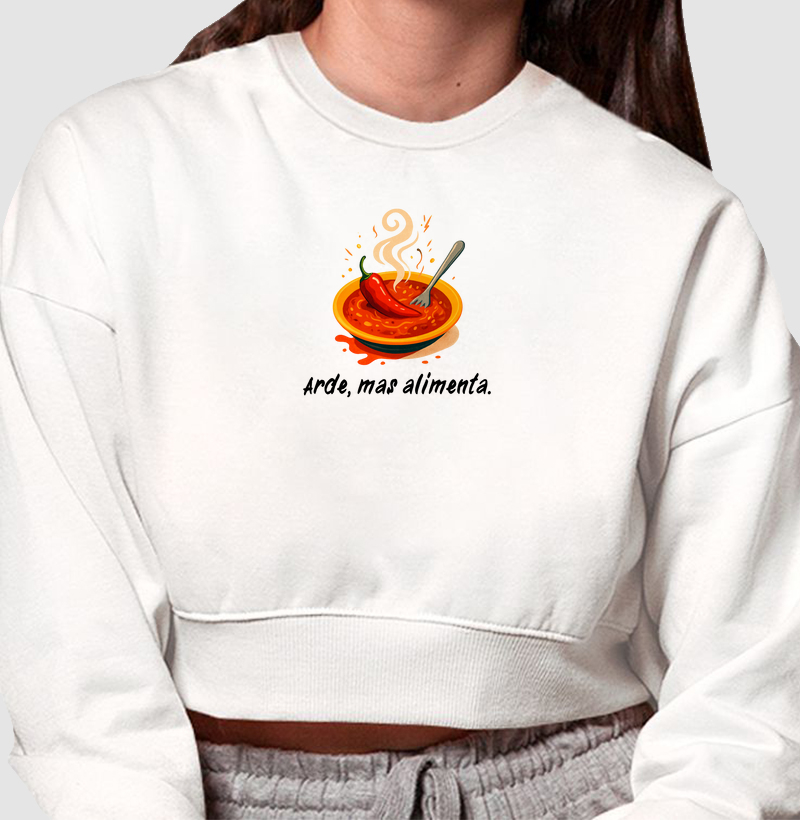 Arde, mas alimenta.