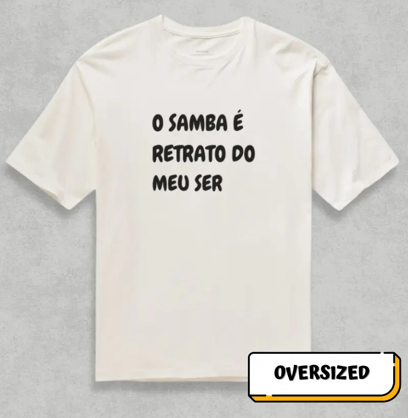 Samba é retrato do meu ser