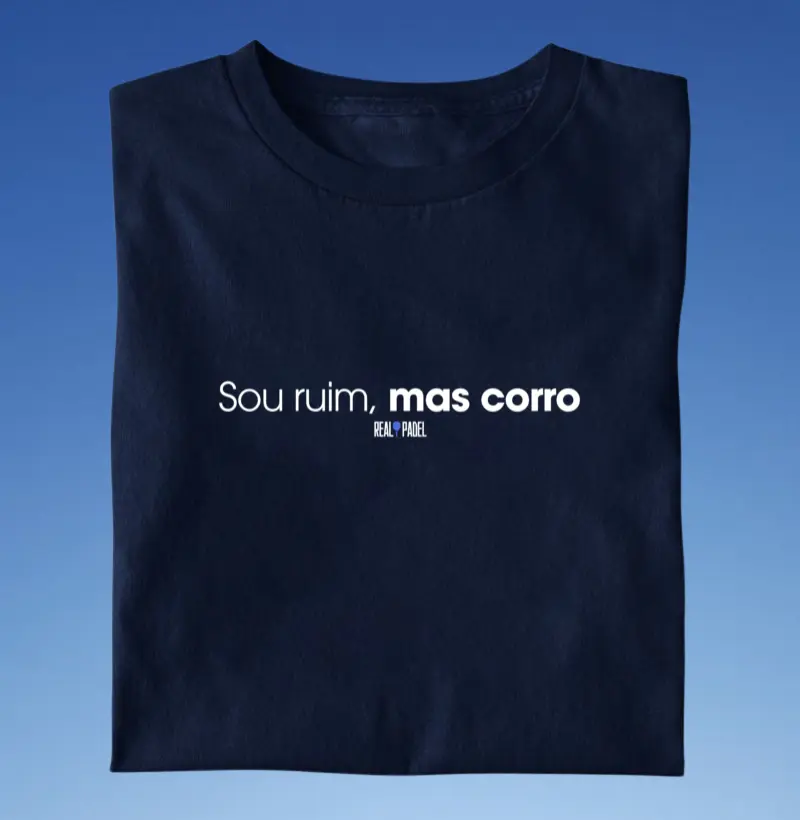 Sou ruim mas corro