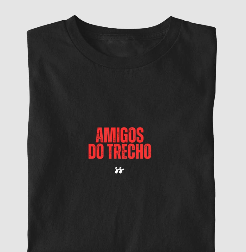 Camiseta “Amigos do trecho” 