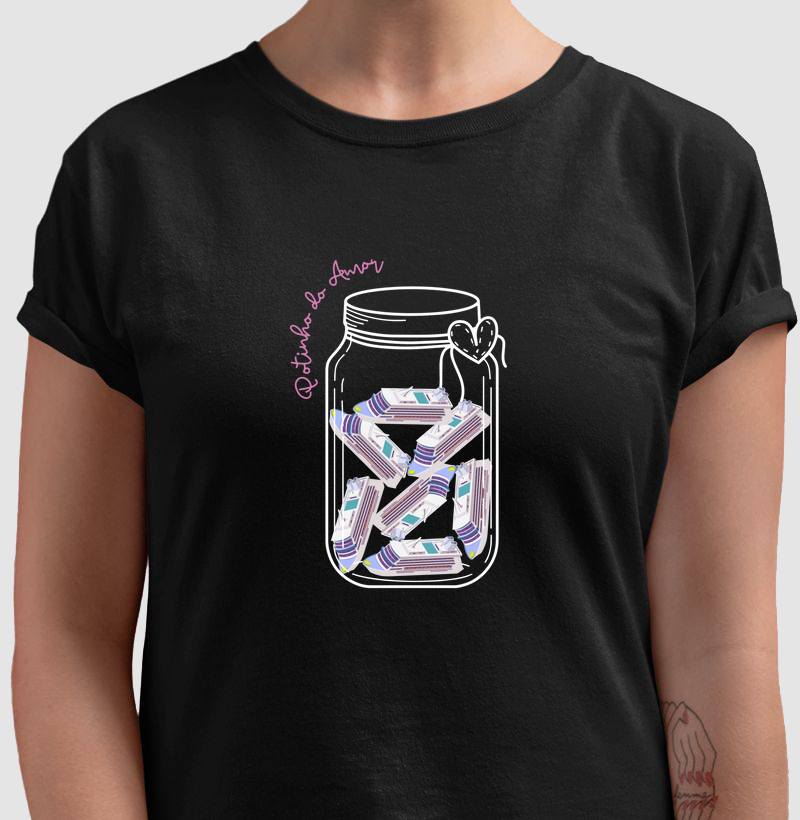Camiseta "Potinho do Amor"