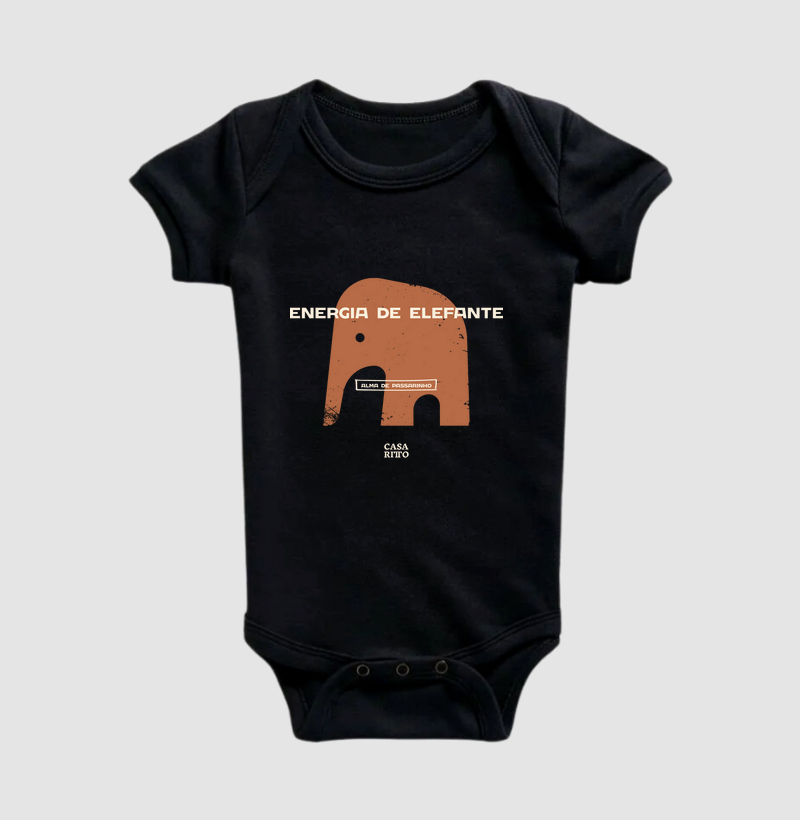 Energia de elefante. Alma de passarinho