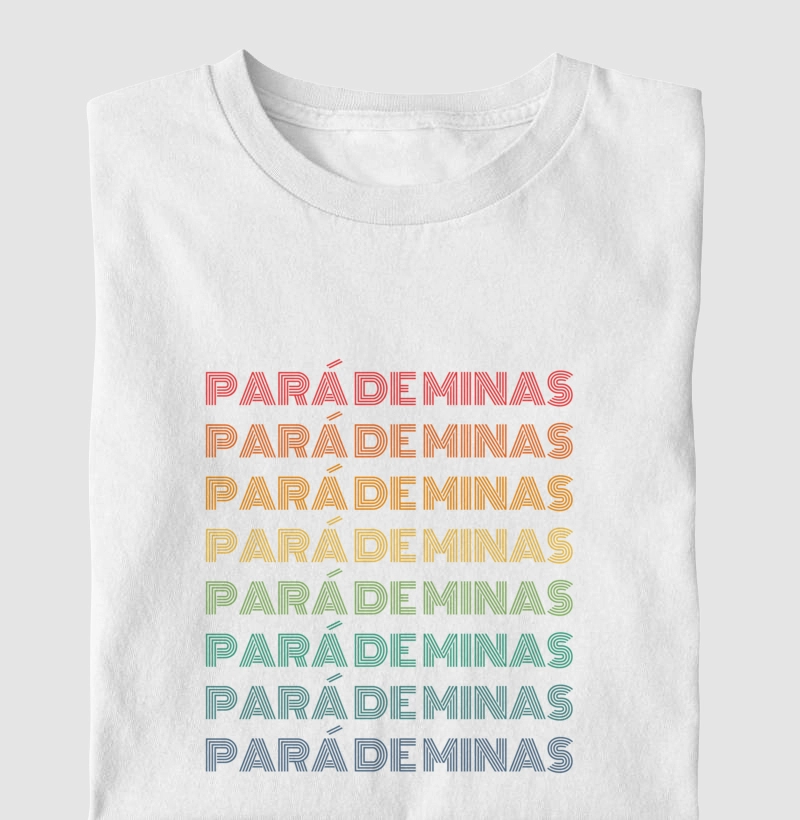 Pará de Minas Letreiro Retrô
