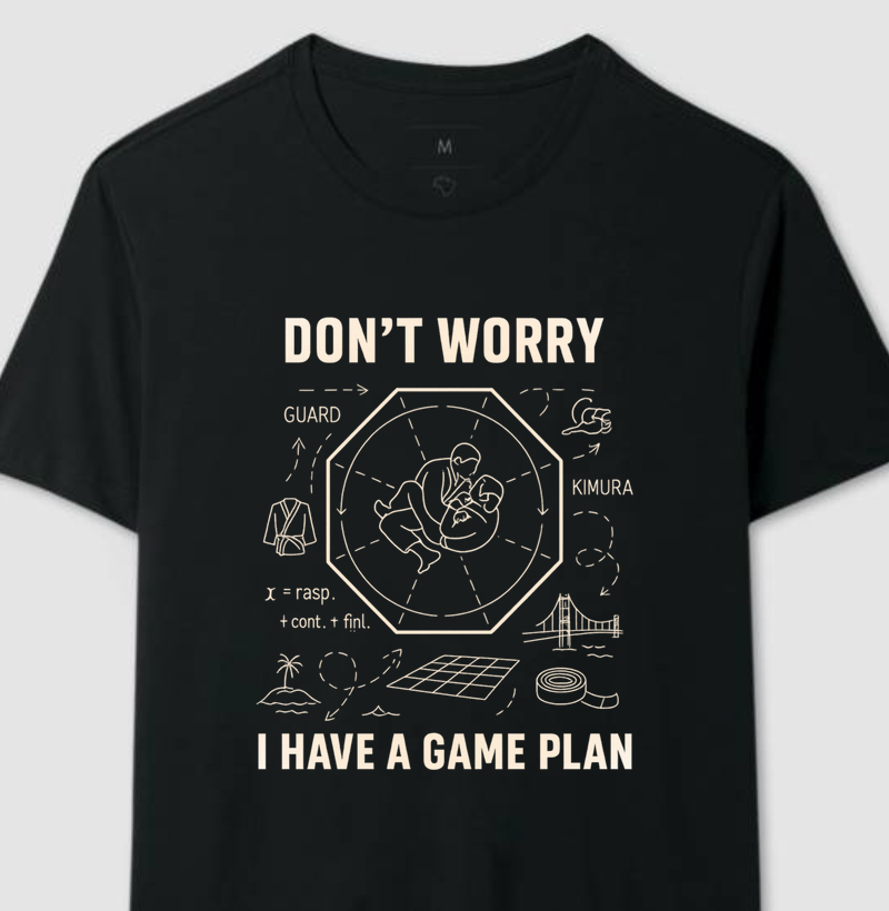 DON'T WORRY I HAVE A GAME PLAN ( NÃO SE PREOCUPE, EU TENHO UM PLANO