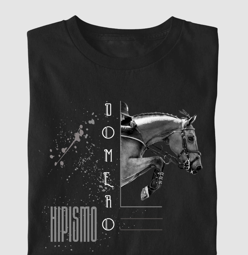 camiseta masculina hipismo