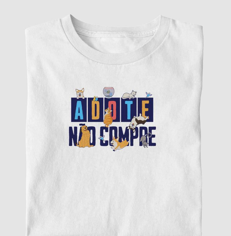 Não compre, adote.