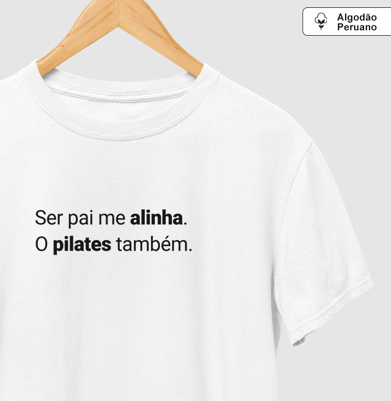 Pilates e paternidade alinham.