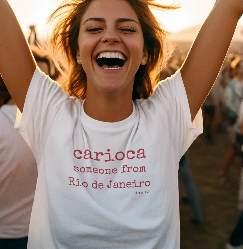 CARIOCA EM VERMELHO 