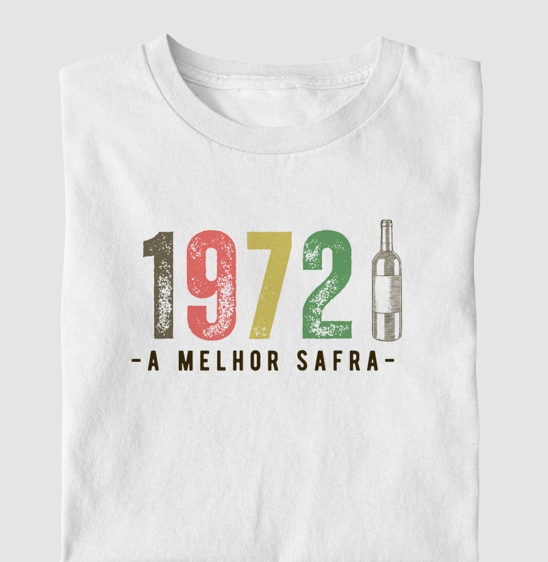 Camiseta A Melhor Safra 1972