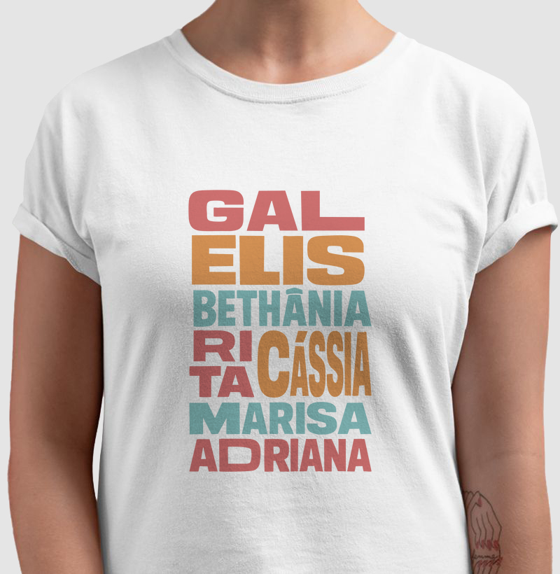 Camiseta Mulheres da MPB