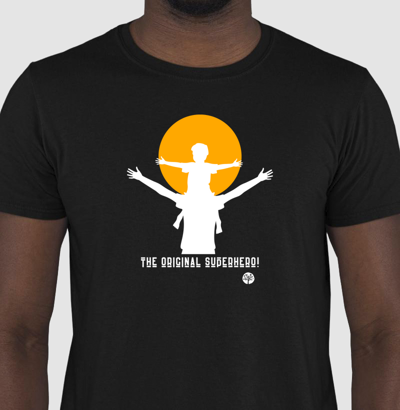 Camiseta Pai e Filho Ombro