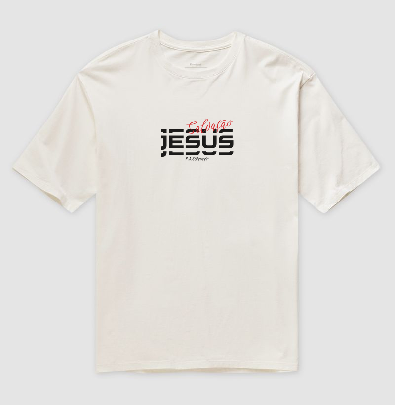 Jesus Salvação  - Vermelho