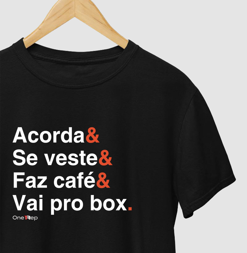 Acorda e vai pro box (Masc. e Fem.) 