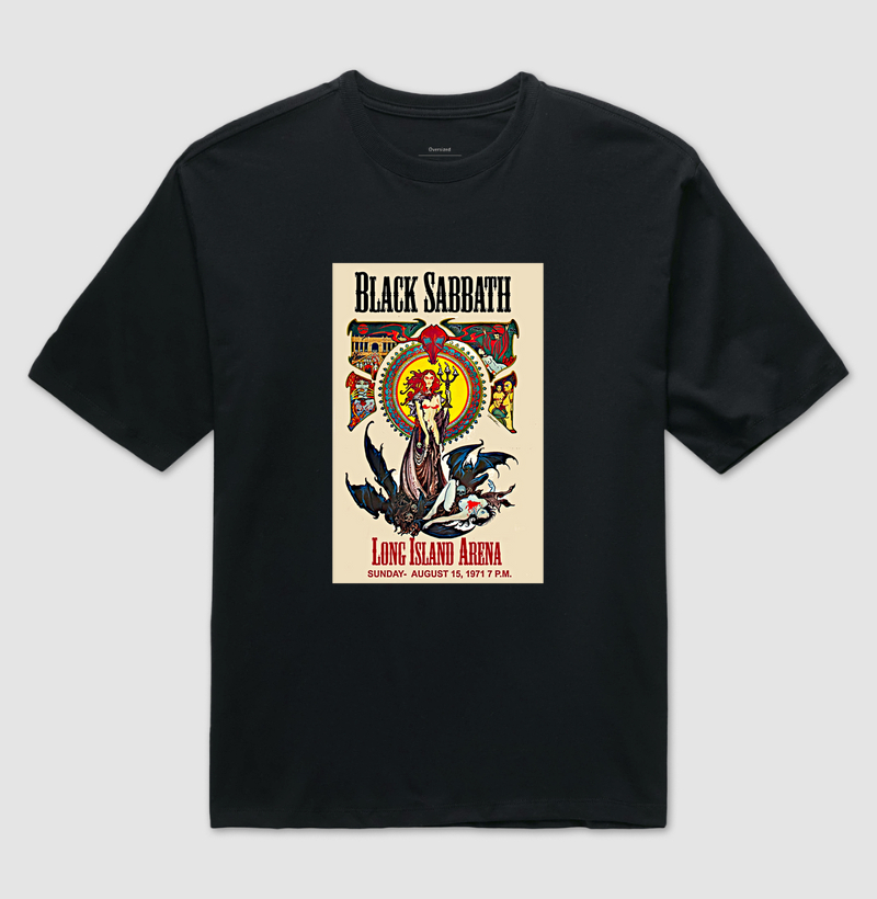 Cartaz - Black Sabbath Long Island Arena 1971