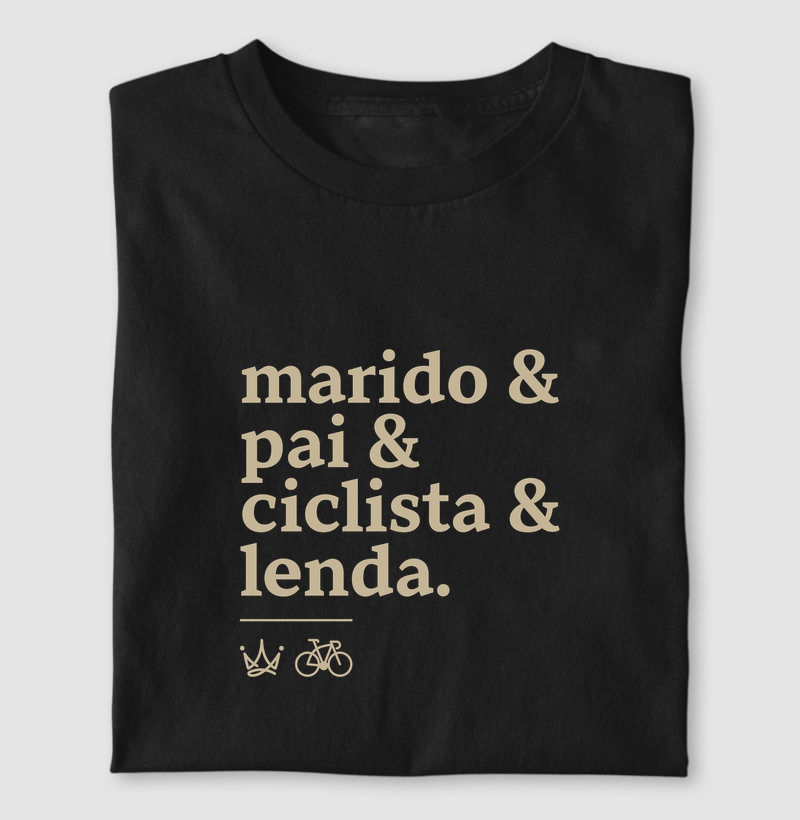 Marido & pai & ciclista & lenda