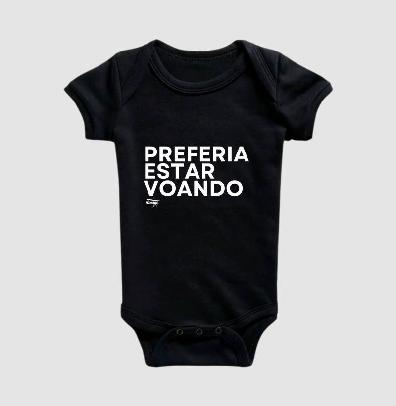 Preferia estar voando