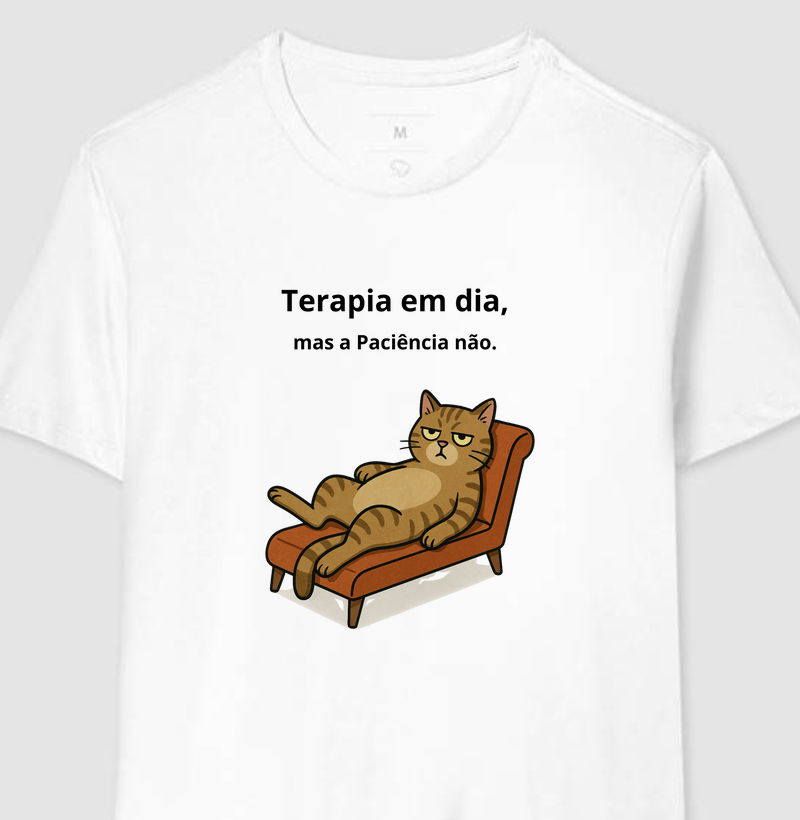 Terapia em dia, mas a paciência não