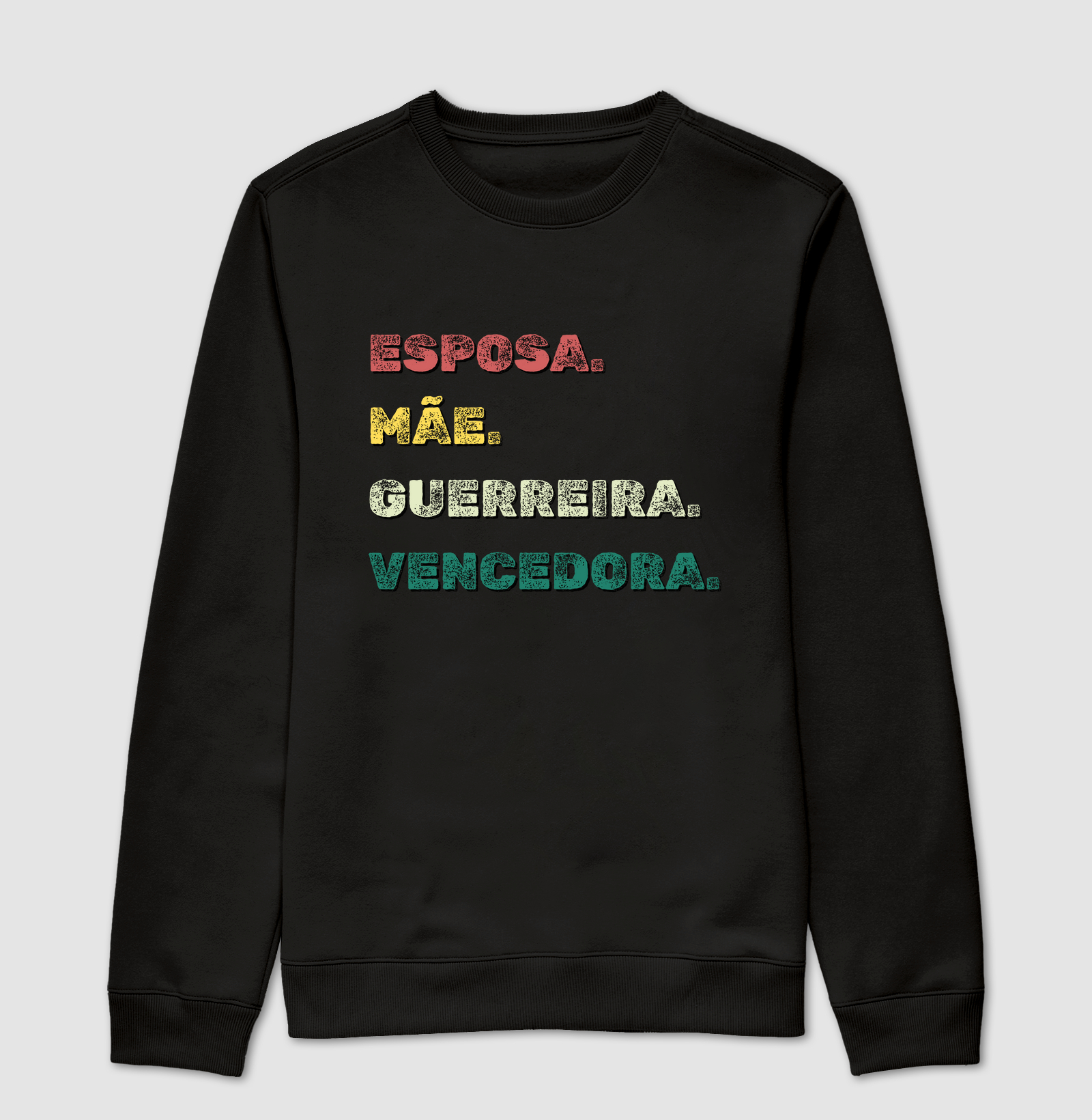 Estampa Mãe - Vencedora