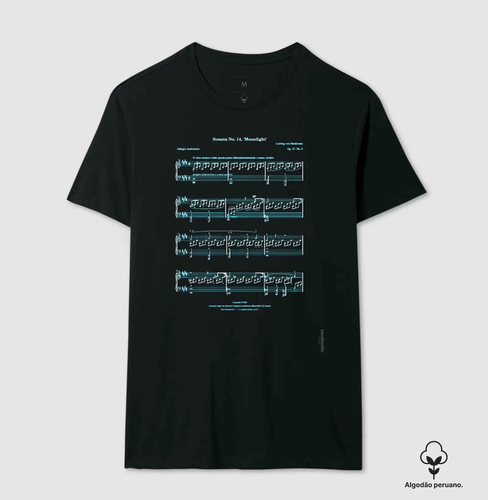 Partitura: Sonata ao Luar - 1º Movimento