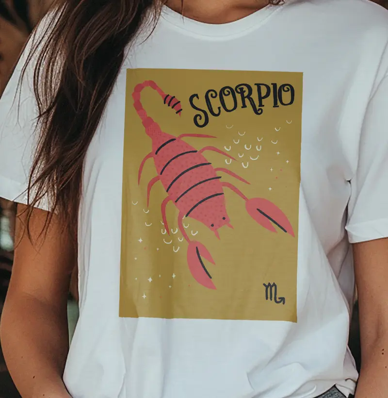 Camiseta Signos - VINTAGE ESCORPIÃO
