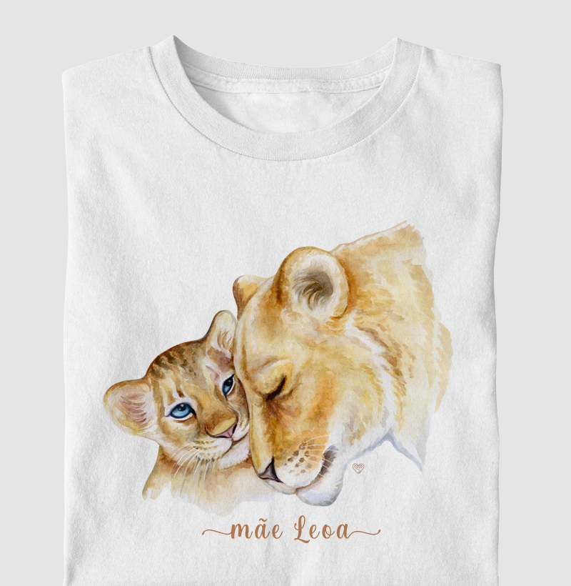 Camiseta Mãe - Leoa