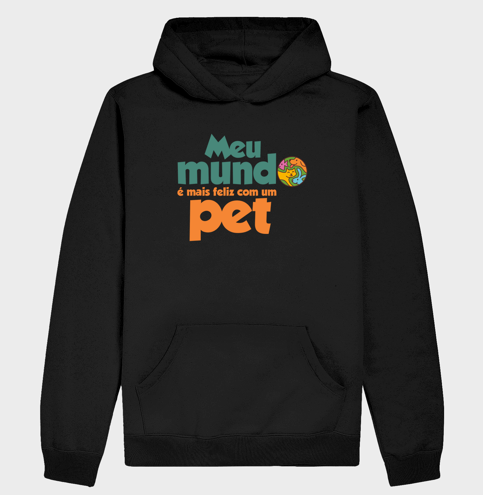 Hoodie Moletom Mundo Feliz