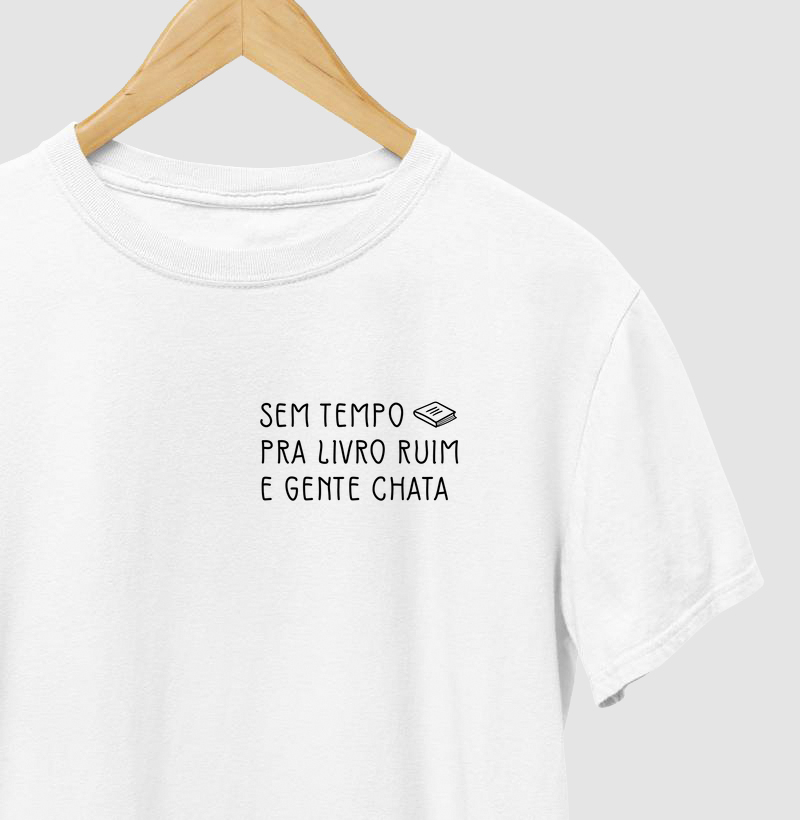 Sem tempo pra livro ruim e gente chata