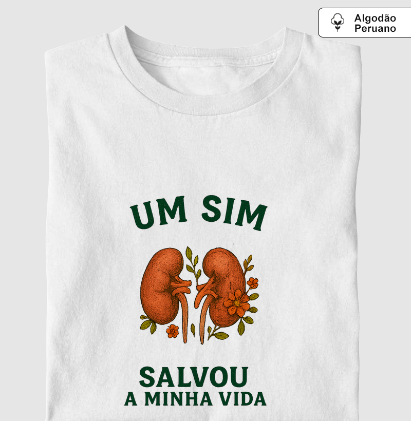Um sim salvou a minha vida (rins)