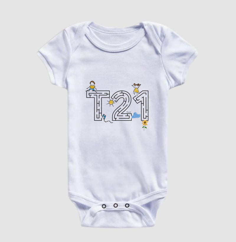 Camiseta T21 Interativa Labirinto - BODY