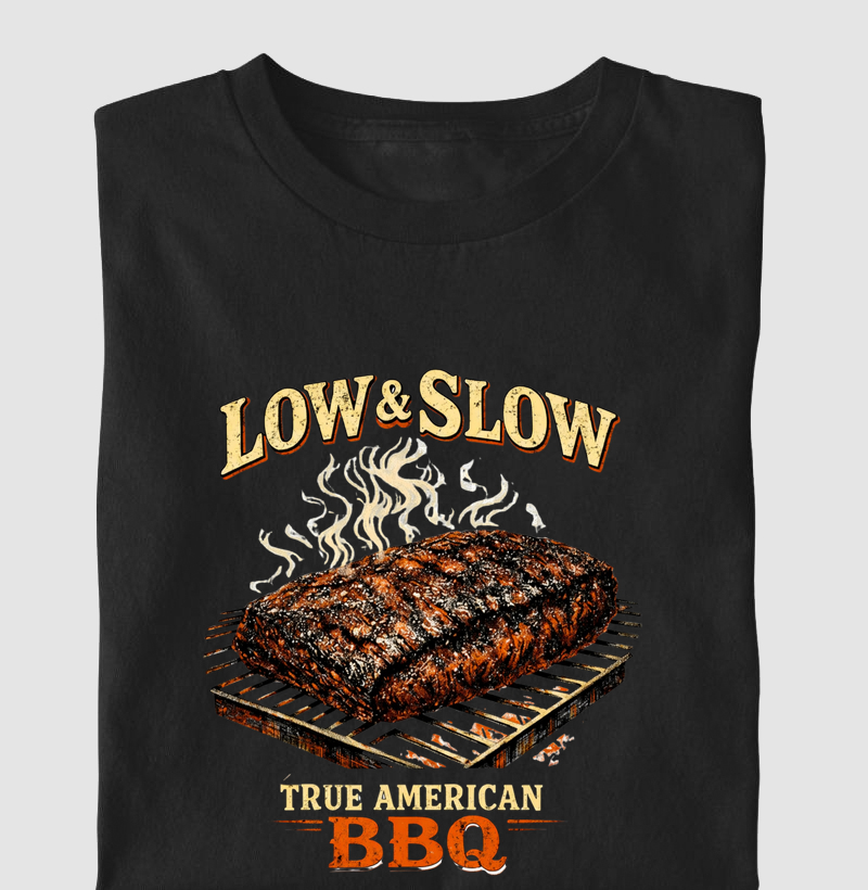 Camiseta Low & Slow BBQ