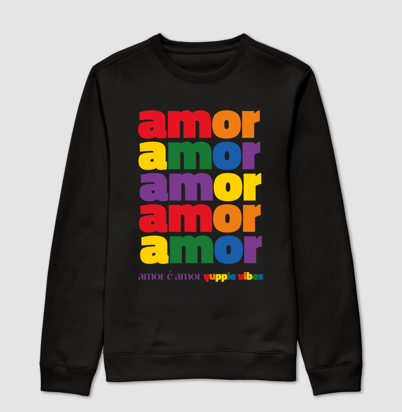 Moletom Suéter - Amor é Amor
