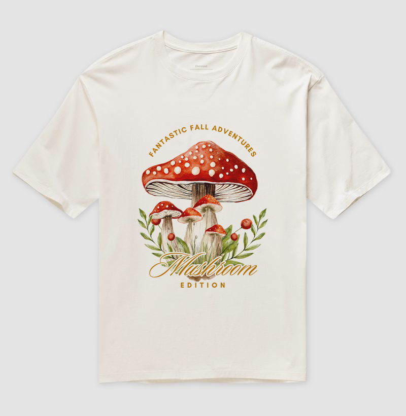 Camiseta - Cogumelos