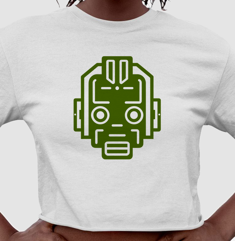Robo Neon: Cropped - Estilo Futurista em Alta Definição