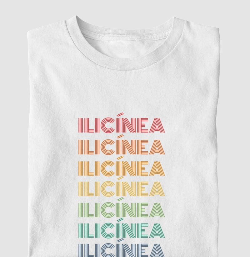 Ilicínea Letreiro Retrô
