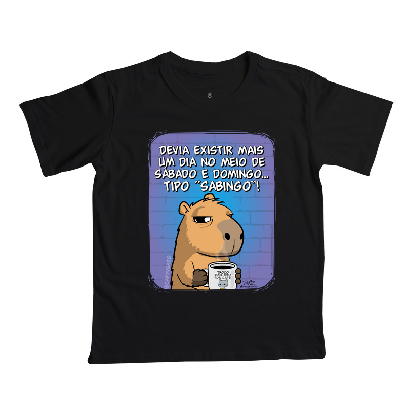 Camiseta Capivara Sabingo
