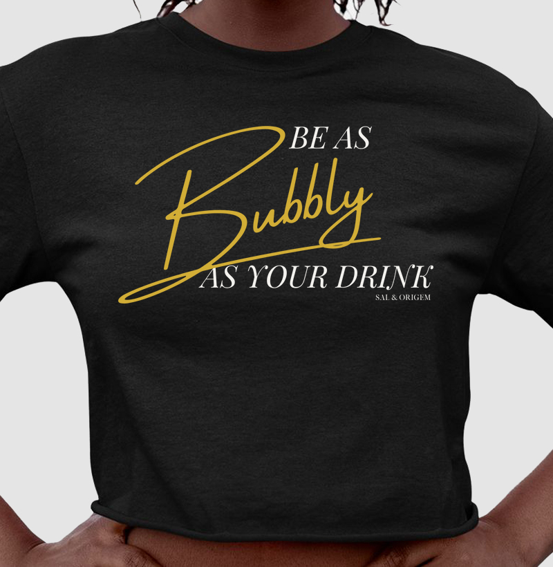 Ba as BUBBLY as your drink