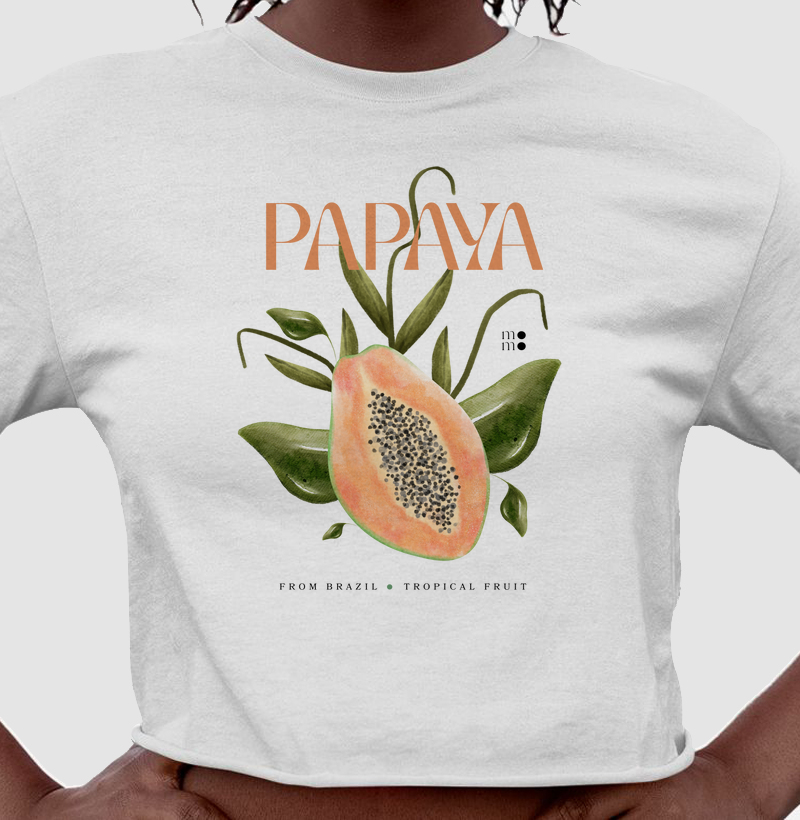 Papaya From Brazil Cropped