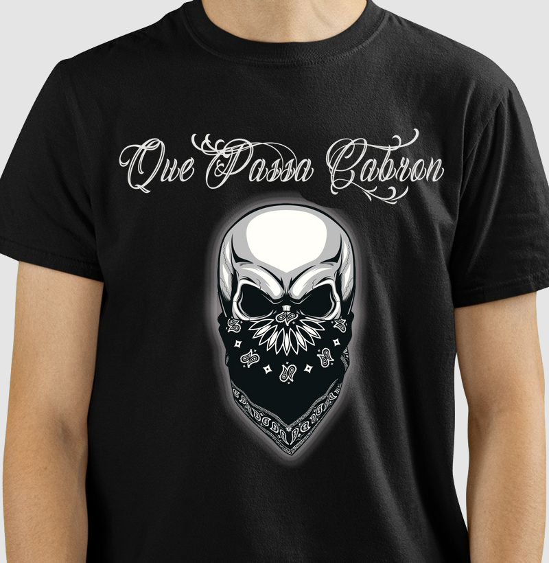 Camiseta modelo - Que Passa Cabron