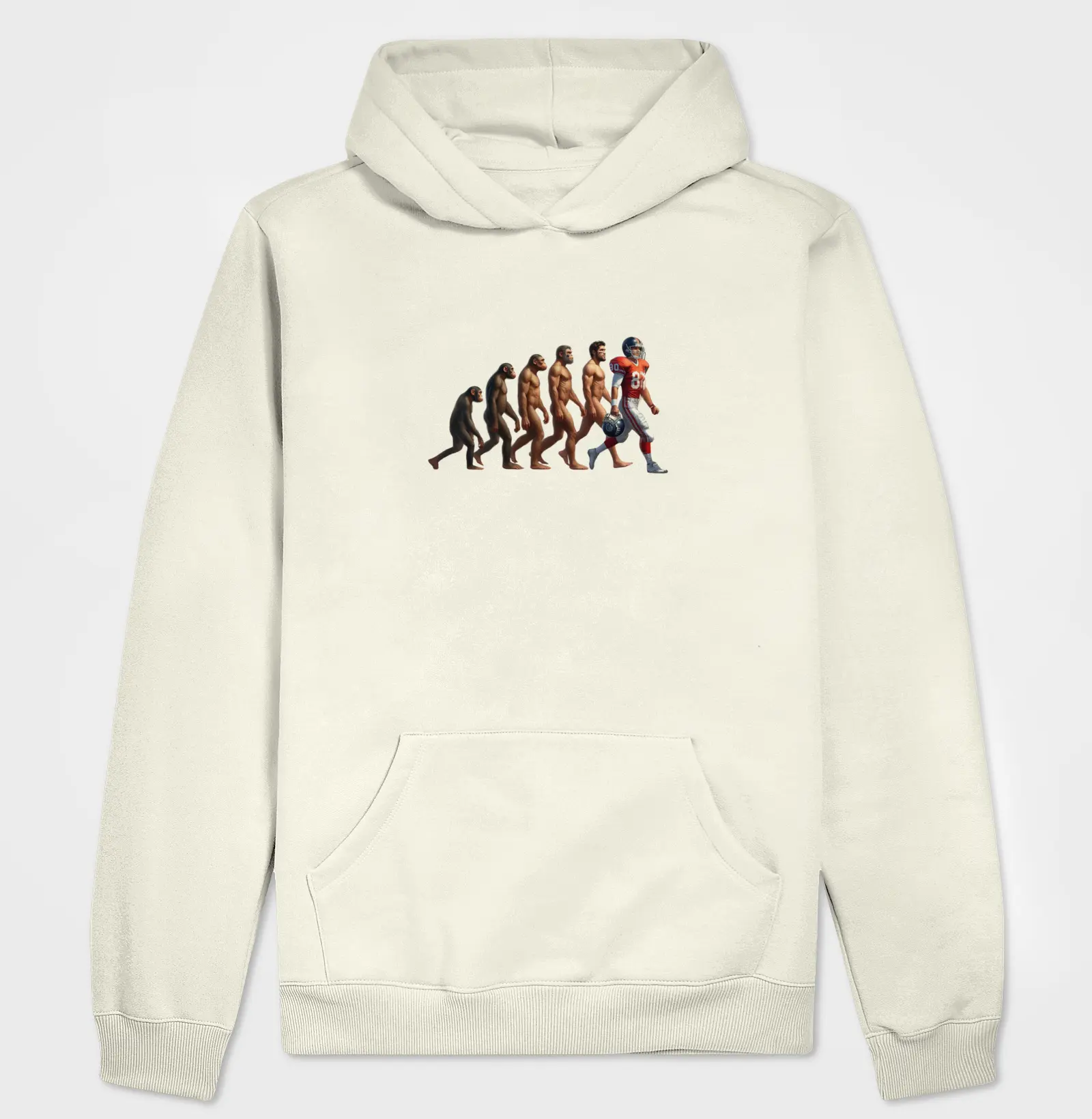 Hoodie Moletom "Evolução do Homem"