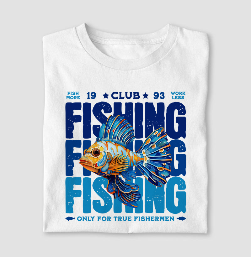 CAMISETA - CLUB FISHING