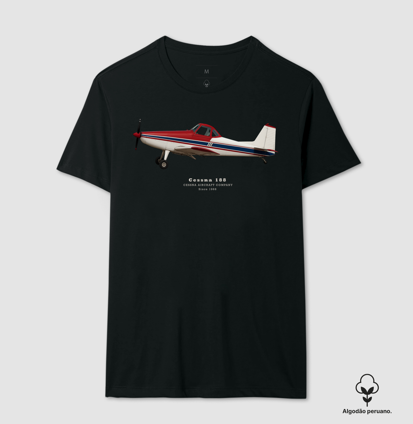 Cessna 188 - Vermelho e Azul