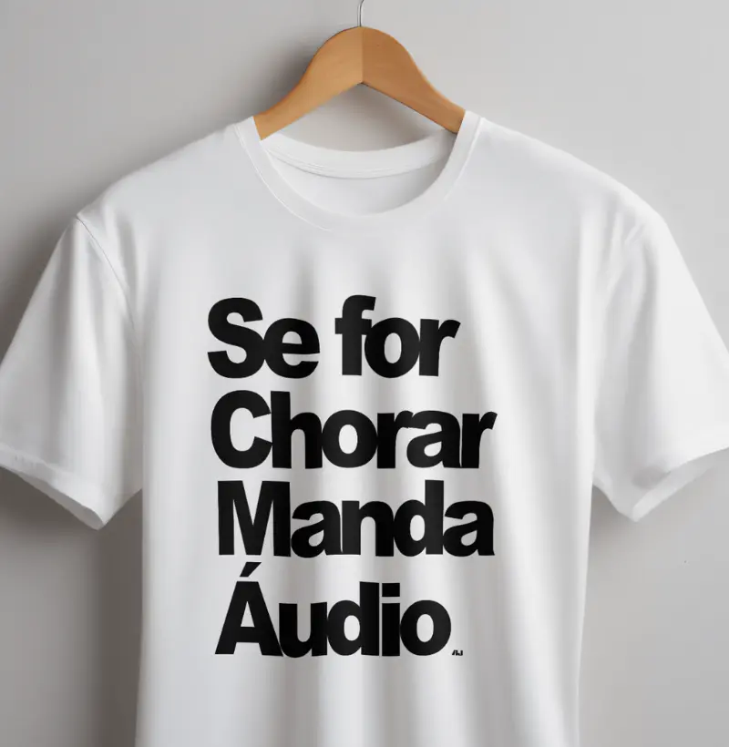 Se For Chorar Manda Áudio