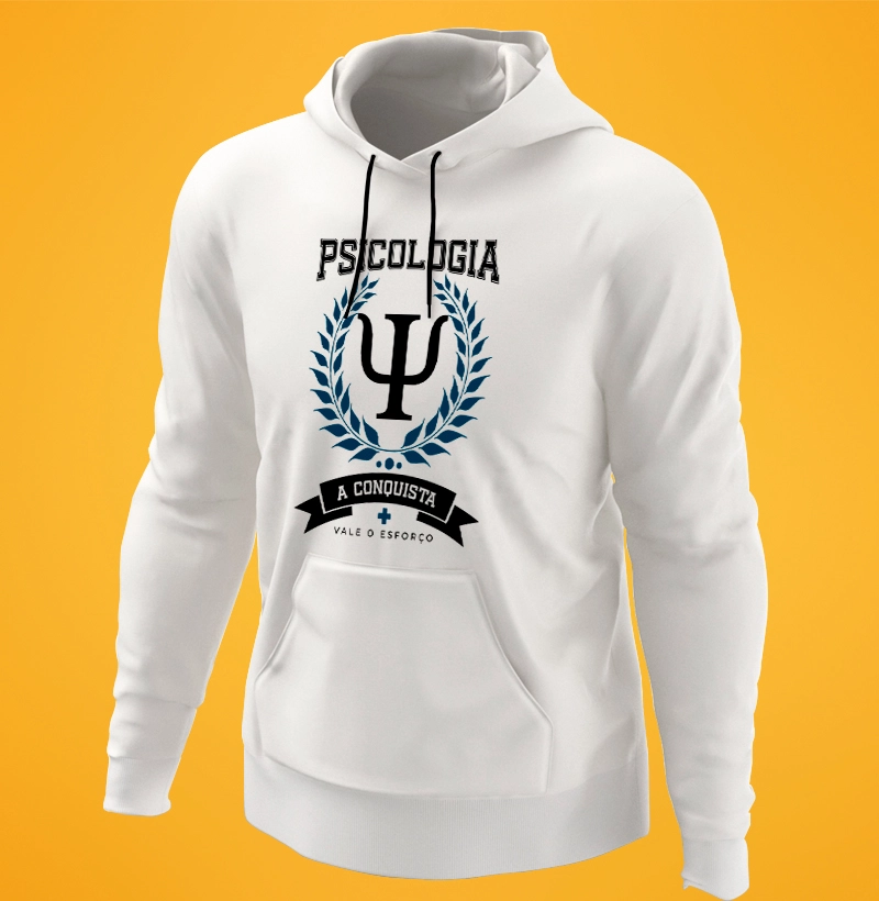 Moletom Psicologia conquista - unissex